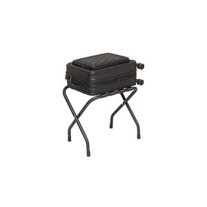 MILENYUM Heavy-Duty Foldable Hotel <b>Luggage</b> Rack LR-R-001 with Black <b>Belts</b> and Metal Suitcase Stand From Turkey - Product Image 6
