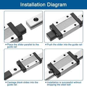 Mgn 7H Mgn 9H Mgn 12H Mgn 15H Miniatuur Lineaire Geleiderail Schuifwagen Lineaire Geleiding Voor 3D-printers En Cnc-<span class=keywords><strong>Machine</strong></span> - Product Image 5