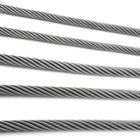 Pièces d'ascenseur : Câble d'ascenseur 6,5 mm 6*19S-SFC 1370-1770 GB/T8903, Câbles de régulateur de vitesse OT*S, Fournisseur de câbles d'ascenseur KONE