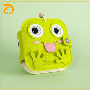 <span class=keywords><strong>Libro</strong></span> de Actividades de Fieltro Personalizado al por Mayor, Juguete Educativo Montessori, <span class=keywords><strong>Libro</strong></span> de Tela Suave para Bebés y Niños Pequeños - Product Image 1