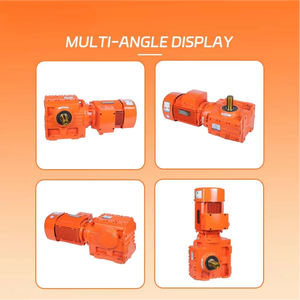 S Series Helical <b>Worm</b> Gearbox Speed Reducer Cast Iron Energy Mining Machinery OEM 20 HP Input CE Certified - Product Image 5