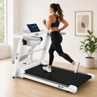 Caminadora Eléctrica Plegable de Alta Calidad para el Hogar, Equipo de Gimnasio Motorizado para Ejercicio, Máquina para Correr de Primera Calidad
