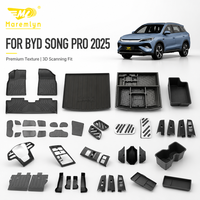 Tapis de sol Champion pour BYD Song Pro 2025, imperméables, antidérapants, en cuir, couverture complète, accessoires auto