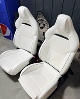 Housses de sièges sport pour Tesla Model 3/Y, décoration intérieure, housses de sièges améliorées, modification de la ventilation, sièges de voiture modifiés