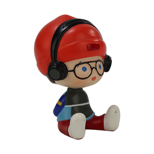 <span class=keywords><strong>Figurine</strong></span> de tirelire <span class=keywords><strong>solaire</strong></span> personnalisée en résine, personnage de dessin animé animal, décoration de <span class=keywords><strong>voiture</strong></span>, cadeau de fille, tirelire personnalisée - Product Image 3