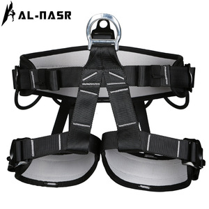 Al-Nasr Half Body Safety Harness Steel D-<b>ring</b> <b>Adjustable</b> Quick Connect Polyester One <b>Size</b> For Climbing Rescue - Product Image 1