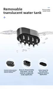 หวีแปรงนวดศีรษะอัจฉริยะแบบชาร์จไฟได้สำหรับขายส่ง |   กล่องนำของเหลว EMS แสงสีแดง ไอออนิก แคร์ ไวเบรชั่น |   การรักษาการเจริญเติบโตของเส้นผม - Product Image 3
