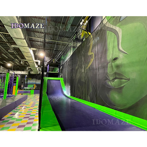 Parco Avventura Indoor con Trampolini e Zona di Salto Freestyle per Strutture di Divertimento Commerciali - Product Image 5