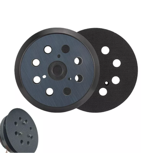Stock local aux États-Unis-tampons de ponceuse de remplacement 5 pouces 8 trous crochets et boucles tampons de rechange <span class=keywords><strong>2</strong></span> pièces tampons de rechange pour ponceuse orbitale - Product Image 1