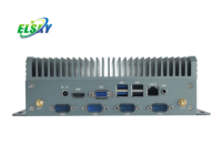 Nuevo ELSKY SPC108, PC Industrial sin Ventilador, Intel Core I7 10510U/i5 8265U, Mini PC Integrado, NVMe PCIe, WiFi para PLC