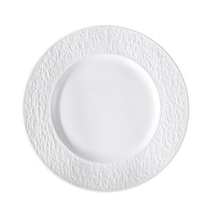 Plato de cerámica plano de gama alta para comida <span class=keywords><strong>occidental</strong></span> de diseño moderno Simple plato de repollo negro desechable para hoteles domésticos - Product Image 5