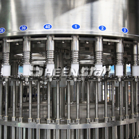 SHEENSTAR Ligne complète de production d'eau minérale Machine d'embouteillage automatique d'eau pure Machine de remplissage d'eau potable