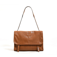 Tas Tangan Wanita Kulit Sapi Asli Model Fashion Label Pribadi OEM MOQ Kecil Pabrik Tas Selempang Wanita