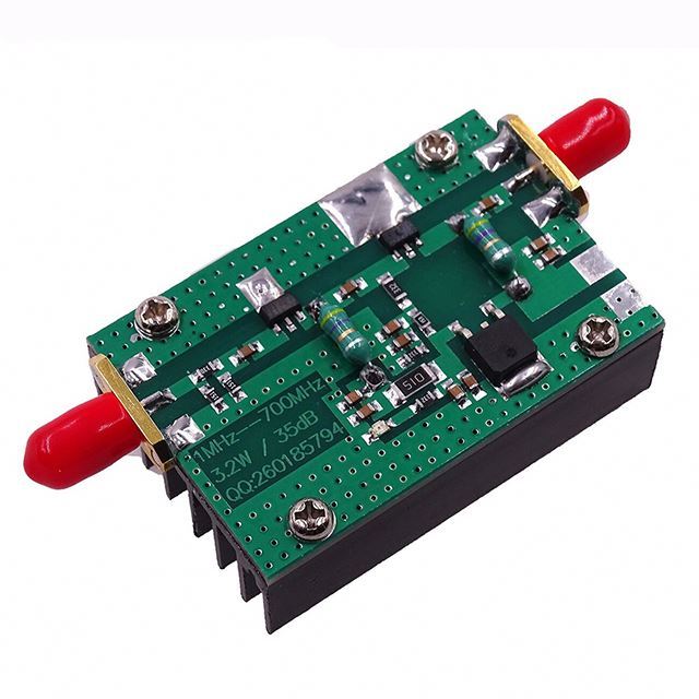 A5-- New Arrival 1MHz-700MHZ 3.2W HF VHF UHF FM Transmitter RF Power Amplifier For Ham Radio Module Board
