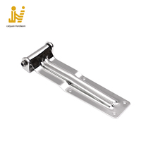 Charnière de porte arrière, en acier inoxydable, pour remorque de camion, accessoire de fabrication robuste, charnière de porte