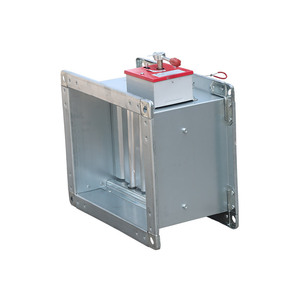 Clapet coupe-flamme carré en acier inoxydable 70/280 degrés pour garage sans volet - Product Image 1