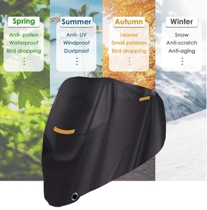 Tas Penyimpanan Luar Ruangan Anti Debu Anti Air Anti UV Pelindung dari Sinar Matahari Bahan Oxford Berkualitas Tinggi untuk Sepeda Motor Warna & Logo Dapat Disesuaikan - Product Image 5