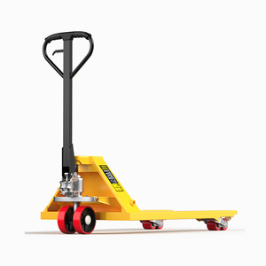 ミニ倉庫用マニュアルフォークリフトパレットスタッカー小型折りたたみ式2トン積載量価格 - Product Image 1