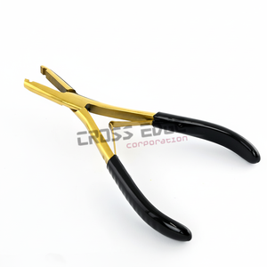 Outils professionnels d'extensions de cheveux pince à perles nano de serrage pince d'installation de perles d'extension de cheveux monotrou outils de beauté - Product Image 1