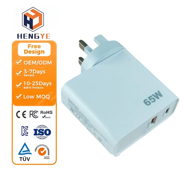 Premium Gan Charger Australia Uk. Plug 65w Gan Usb-c Charger Pd 3.1 Qc 5.0 Dual Port Oem Phone Charger Fast Charging 65 w