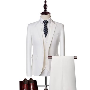 Traje <span class=keywords><strong>de</strong></span> <span class=keywords><strong>Hombre</strong></span> Slim Fit <span class=keywords><strong>de</strong></span> 3 Piezas, Blazer, Pantalón y Chaqueta, Traje Turco <span class=keywords><strong>para</strong></span> Boda - Product Image 6