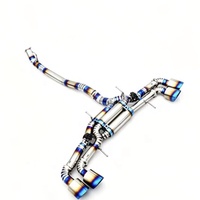 Knalpot Performa RVE untuk Nissan GTR R35 3.8T V6 Valved Sport Titanium Catback Exhaust Tuning Exhaust System
