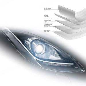 Film protecteur NIKO PPF auto-réparateur en TPU pour phares de voiture, anti-rayures, changeant de couleur, résistant aux UV et aux infrarouges, épaisseur 7,5 mil - Product Image 2