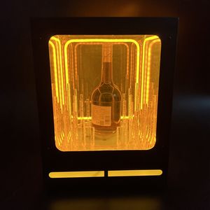 RICHSHINING Rechargeable Acrylique Led Glorifier Champagne Chandon Cage Présentoir De Bouteilles Pour Discothèques De Mariage Ktv Party - Product Image 5