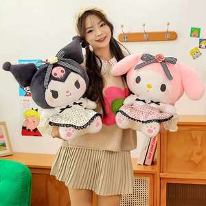 Camellia Melody Doll Klm Girl Almohada para dormir Muñeca de tela Bordado Stitch Juguete de peluche para actividad Oso Alivio del estrés ODM PP - Product Image 2