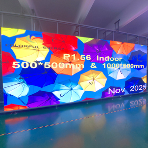Indoor P1.56 Squaremeter LED <b>Display</b> Screen 500 X 500mm Videotron Hard Connection Video <b>Wall</b> P1.56 LED <b>Display</b> Screen P1.56 P1.5 - Product Image 4
