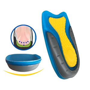 Padded insoles for heel gel with rise height for shoes - Product Image 2