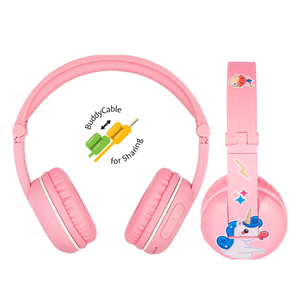 Casque Bluetooth sans fil pour enfants Hot BuddyPhones, casque stéréo à réduction de bruit pour les voyages, les études et les jeux - Product Image 1