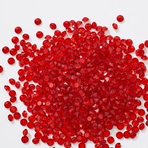 Confettis transparents en résine acrylique diamantée de 1000 g, 3 mm et 4 mm, pour la décoration de mariage, confettis de table, <span class=keywords><strong>perles</strong></span> à disperser - Product Image 4