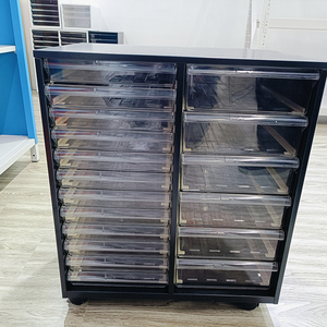 Hộp đựng sơn móng tay có bánh xe, in logo tùy chỉnh, dung tích lớn, dùng để trưng bày tại tiệm nail - Product Image 3