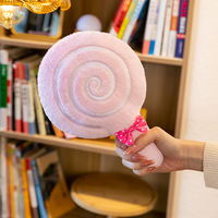 Poupée en forme de sucette créative, petite peluche avec rembourrage en coton PP, cadeau unisexe pour les enfants de 8 à 14 ans et plus