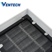 Grille d'aération en plastique sur mesure pour usine, diffuseur anti-condensation pour projets à forte humidité