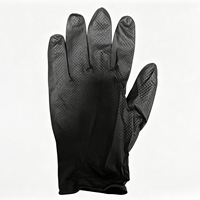 Ventes Flash : Gants jetables en nitrile robustes à motif diamant double face, résistants aux solvants 8G, pour la réparation automobile (OEM)