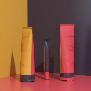 D40mm * 2 La Funzione di Miscelazione per La Cura Del Corpo Lozione Per Il Lato Del Tubo Del Tubo - Product Image 5