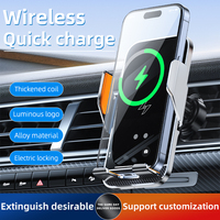 Support voiture Joyroom 15W Chargeur rapide Support téléphone voiture Chargeur voiture sans fil Charge rapide Support téléphone Type C