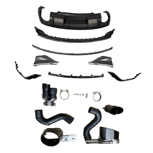 ชุดตัวรถกันชนหลังแบบรังผึ้งพร้อมคอท้ายสำหรับรถ Audi Q3 <span class=keywords><strong>SQ3</strong></span> 1.5T อัพเกรดเป็น RSQ3 2019-2024 - Product Image 2