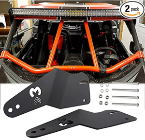 Soporte de Techo Ajustable para Barra de Luz LED Curva/Recta de 50 Pulgadas, Montaje en Parabrisas Superior para Can-Am <span class=keywords><strong>Maverick</strong></span> <span class=keywords><strong>X3</strong></span> y Bombardier <span class=keywords><strong>X3</strong></span> <span class=keywords><strong>2022</strong></span> - Product Image 1