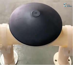 Hefbare membraanschijfbeluchter fijne belletjes hoge efficiëntie zuurstofbevochtiging afvalwaterzuiveringsinstallatie met 1 jaar garantie - Product Image 1