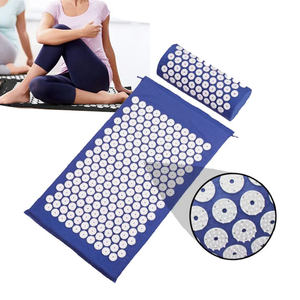 Estera de acupuntura de acupresión para alivio muscular, cojín de masaje con picos de plástico <span class=keywords><strong>Shakti</strong></span>, estera de <span class=keywords><strong>Yoga</strong></span> - Product Image 1