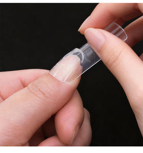 120 Uds./caja Puntas <span class=keywords><strong>de</strong></span> <span class=keywords><strong>Uñas</strong></span> Francesas para Extensión, Doble Molde, 15 Tamaños, Molde <span class=keywords><strong>de</strong></span> Gel para Construcción Rápida <span class=keywords><strong>de</strong></span> <span class=keywords><strong>Uñas</strong></span> - Product Image 2