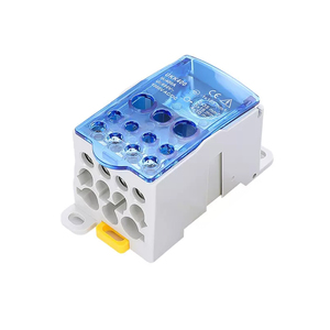Uno in più fuori blocco di distribuzione dell'alimentazione morsettiera UKK filo connettore elettrico giunzione blocco di distribuzione su guida Din - Product Image 4
