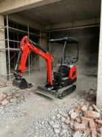 Promo Mega ICOUGAR Excavator Mini Crawler 1,2 Ton Sistem Hidrolik Penuh untuk Mesin Kapasitas Bucket 0,02m Tugas Berat