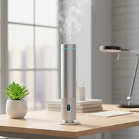 Diffuseur d'arômes sans eau, diffuseur d'huiles essentielles, contrôle WiFi via l'application Tuya, réglage de la minuterie, brume forte, machine à parfum en aluminium