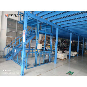 メーカー工業用倉庫ラック棚メザニン収納棚スチールプラットフォームメザニンフロア - Product Image 5