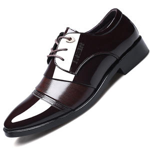 Scarpa Oxford in pelle di mucca 38-49 artificiale in gomma EVA nera vegana <span class=keywords><strong>scarpe</strong></span> eleganti da <span class=keywords><strong>uomo</strong></span> formali da <span class=keywords><strong>uomo</strong></span> in pelle - Product Image 2