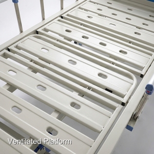 Lit d'hôpital pédiatrique avec barrières latérales pleine longueur et design de dessin animé offert par Keling Medical - Product Image 3